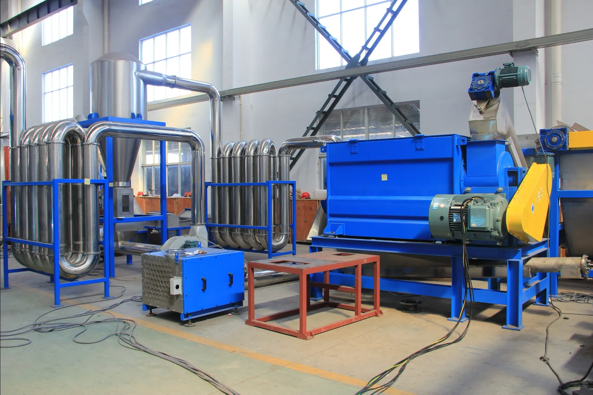 Pipe Drying System+Dewatering Machine