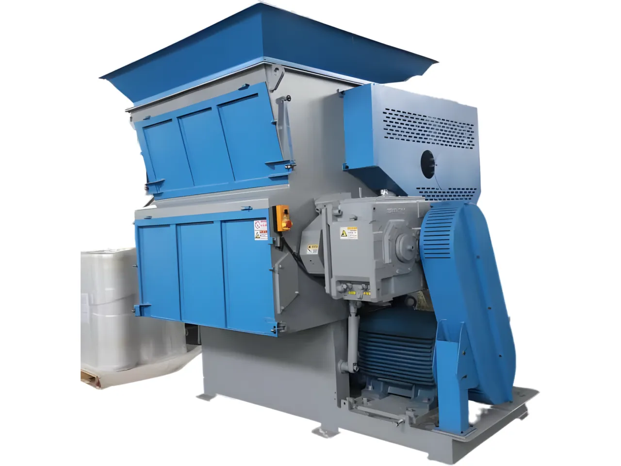 Single-shaft Shredder with swing arm