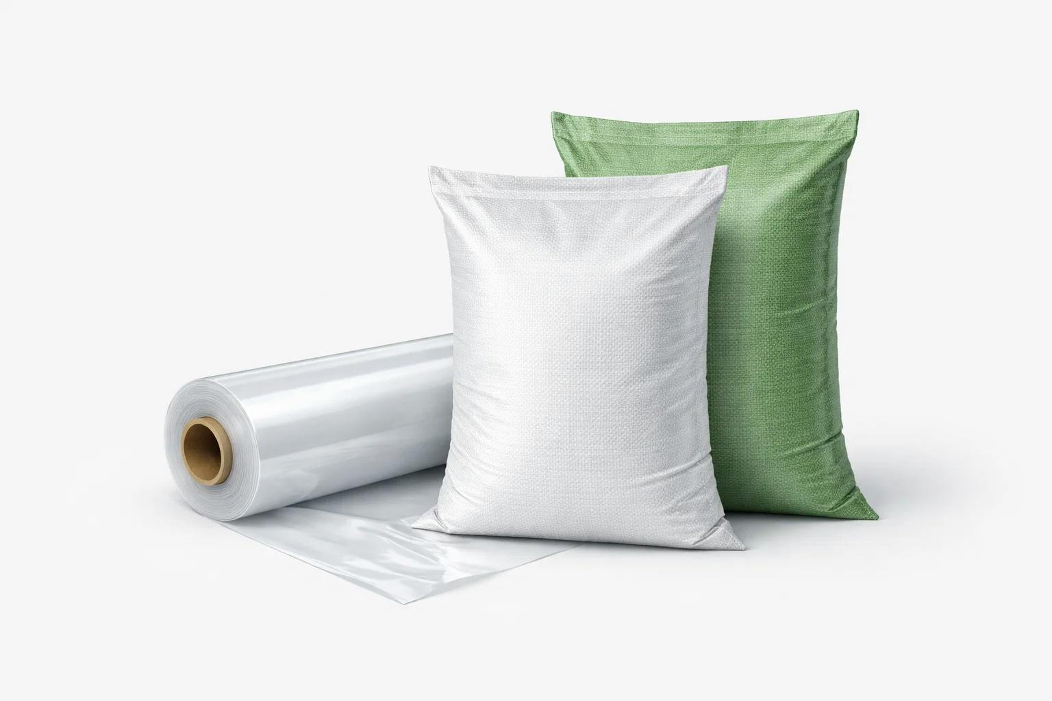 Used PP woven bags for industrial plastic recycling systems